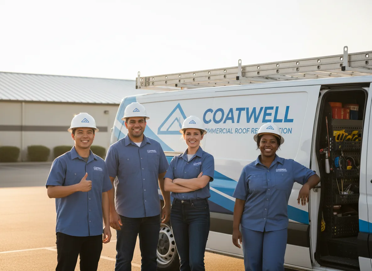 Commercial roof coating company in Augusta Springs, VA